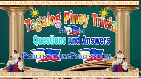 ano ang trivia|Tagalog Puzzle Questions With Answers: Halimbawa .